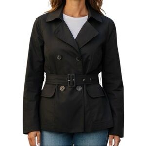 RAFAELLA belted jacket black Size 12